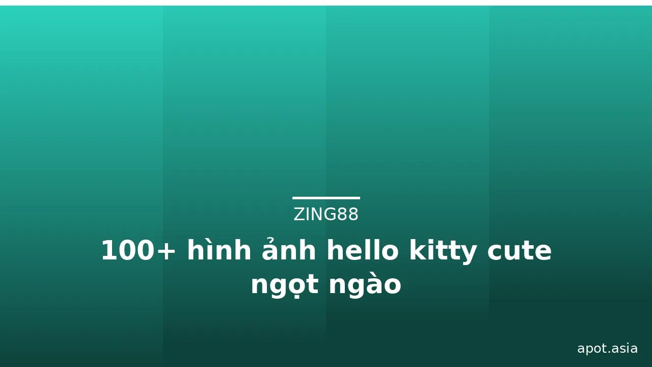 100+ hình ảnh hello kitty cute ngọt ngào