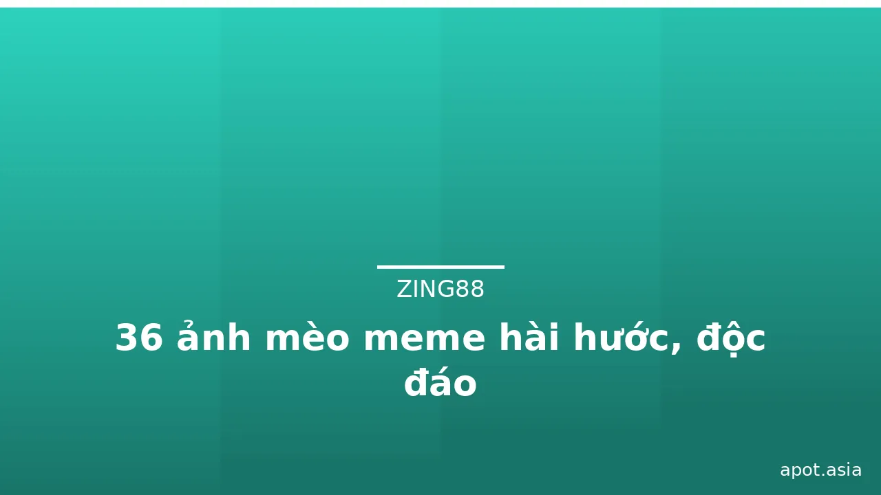 36 ảnh mèo meme hài hước, độc đáo