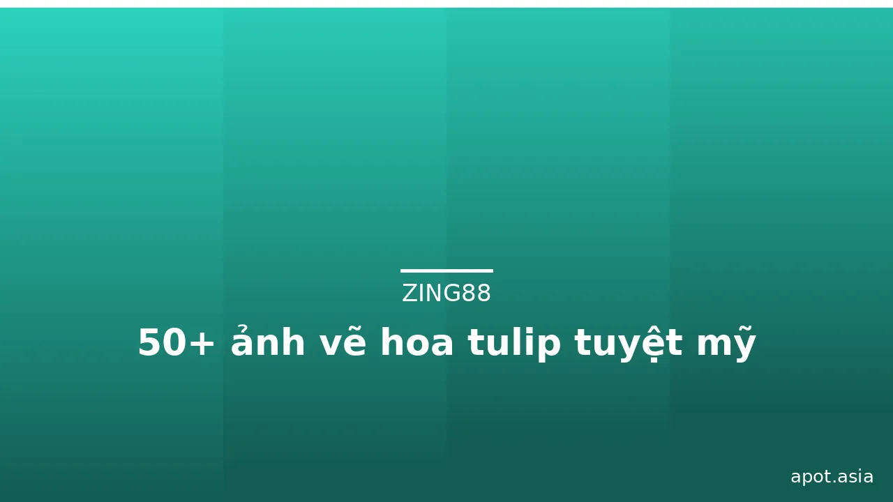 50+ ảnh vẽ hoa tulip tuyệt mỹ · ảnh 1
