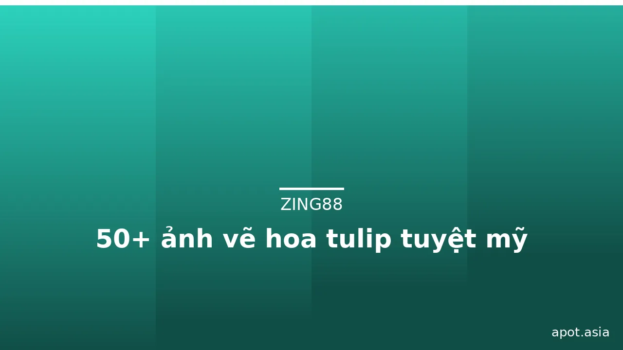 50+ ảnh vẽ hoa tulip tuyệt mỹ · ảnh 2