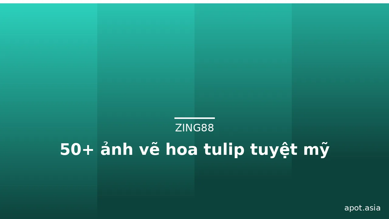 50+ ảnh vẽ hoa tulip tuyệt mỹ · ảnh 3