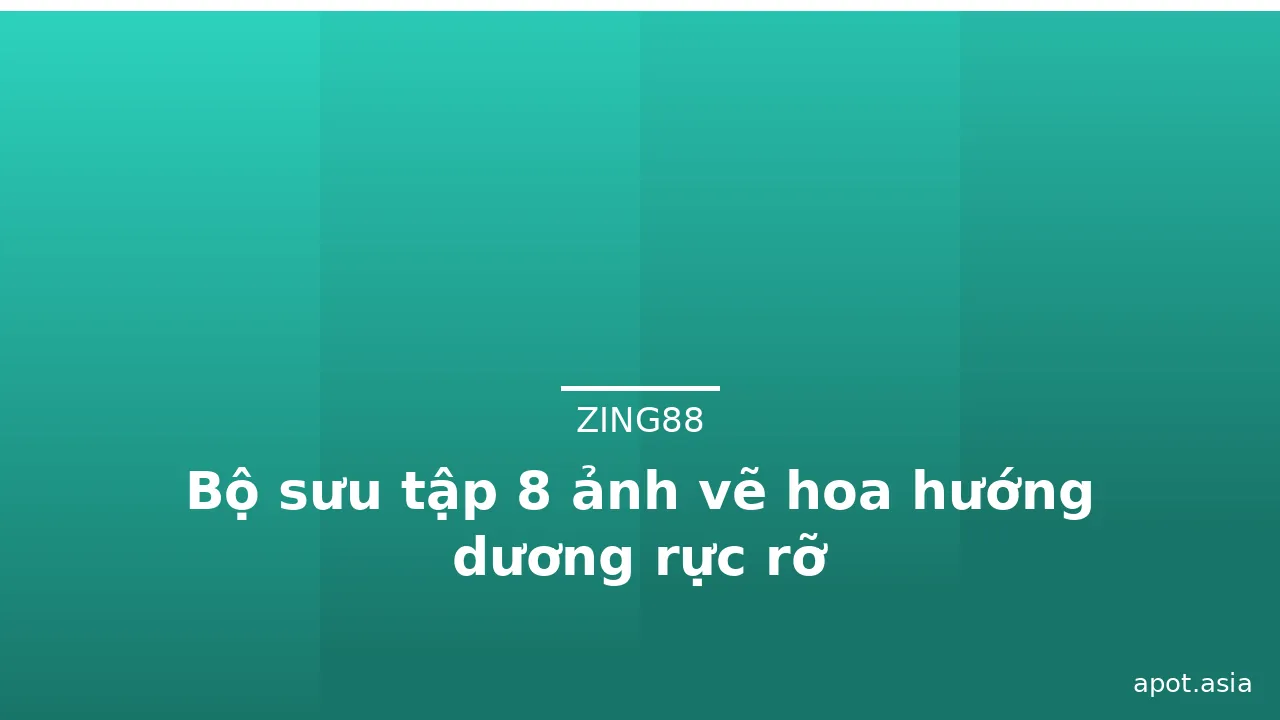 Bộ sưu tập 8 ảnh vẽ hoa hướng dương rực rỡ · ảnh 3