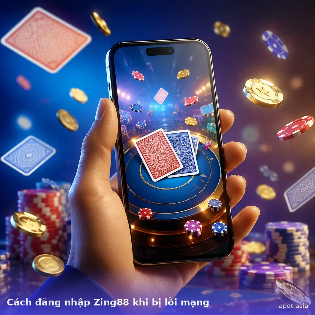 Cách đăng nhập Zing88 khi bị lỗi mạng