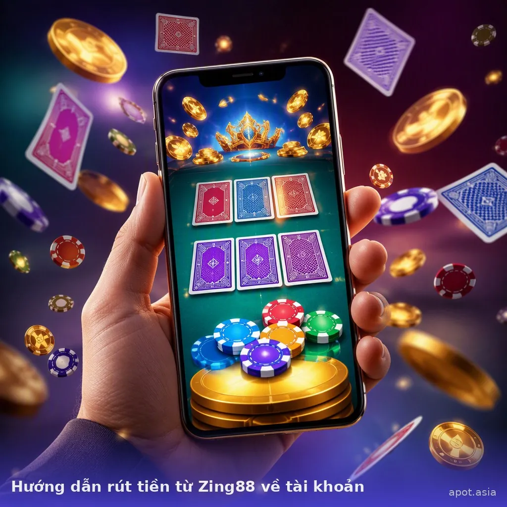 Hướng dẫn rút tiền từ Zing88 về tài khoản